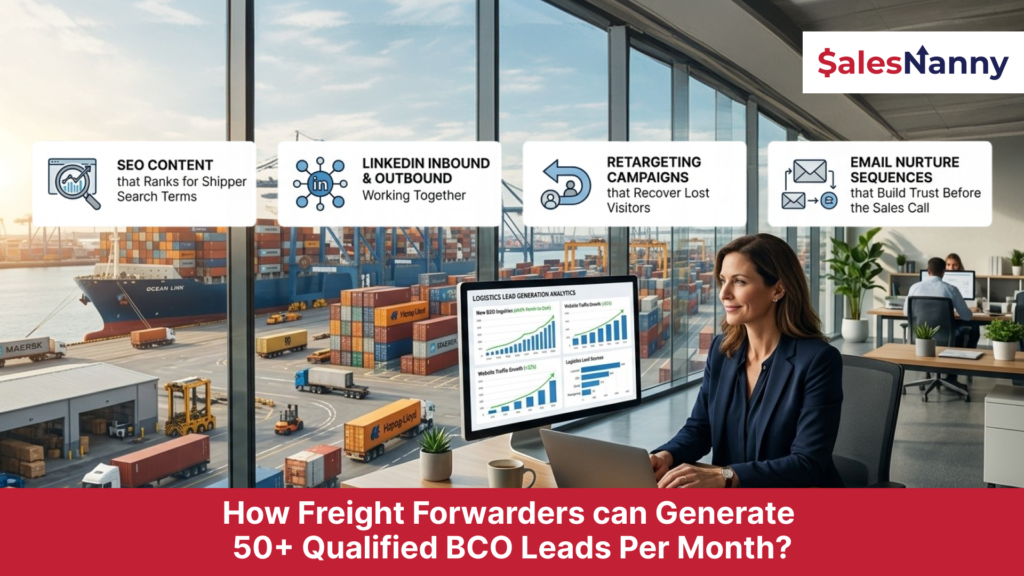 How Freight Forwarders can Generate 50+ Qualified BCO Leads Per Month?